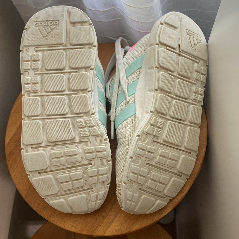 Adidas Swift 13K White and Aqua - Picture 6 of 6